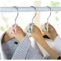 20pcs Random Color Creative Mini Clothes Hanger Plastic Home Easy Hook Closet Organizer Storage Rack Holder Hook DIY Clothes Hanger