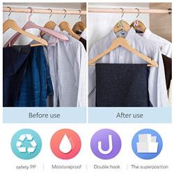 20Pcs DIY Creative Mini Antislip Clothes Hanger Home Easy Hook Closet Organizer Storage Rack Holder Hook Home Living Storage Random Color