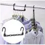 10pc Black Space Saving Hanger Plastic loset Hook Cloth Hanger Wardrobe Organizer Space Saver Bathroom Door Kitchen Towel Holder 10pc Black Space Saving Hanger Plastic loset Hook Cloth Hanger Wardrobe Organizer Space Saver Bathroom Door Kitchen Towel Holder