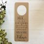 Personalized Do Not Disturb Wedding Door Hangers - Set of 10 Personalized Do Not Disturb Wedding Door Hangers - Set of 10