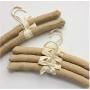 25CM Jute Padded Clothes Hangers for Children Foam Sweater Thick Padded Coat Hangers for Clothes Shop Display Home Hangers 10pcs