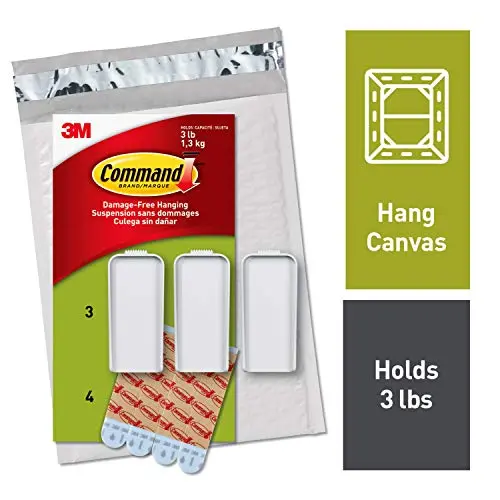 Command Large Canvas Hangers, Indoor Use (PH044-3NA) Command Large Canvas Hangers, Indoor Use (PH044-3NA)