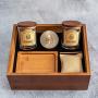 MR. POTBEARD Stash Boxes Kit with Herb Grinder, Odor Absorber, Airtight Containers, Poking Tool and Rolling Tray - Bamboo Secret Boxes - Organizer and Accessories - Includes 2 x Smell Proof Jars MR. POTBEARD Stash Boxes Kit with Herb Grinder, Odor Absorber, Airtight Containers, Poking Tool and Rolling Tray - Bamboo Secret Boxes - Organizer and Accessories - Includes 2 x Smell Proof Jars