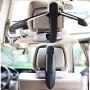 HAKRT Hanger Fashion Car Coat Hanger ABS+Metal Suit Slip Jacket Auto Back Seat Clip Holder Hanger for Clothes Bag in Car