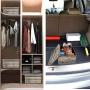 Livememory Foldable Storage Bin Storage Boxes with Lid and Handles for Office, Bedroom, Closet, Toys (Wooden Look)