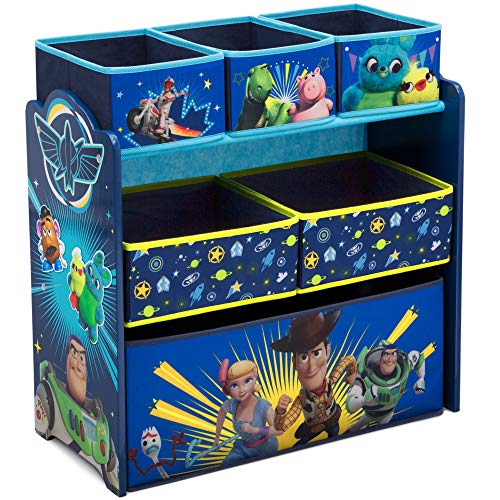 Delta Children Design and Store 6-Bin Toy Storage Organizer, Disney/Pixar Toy Story 4