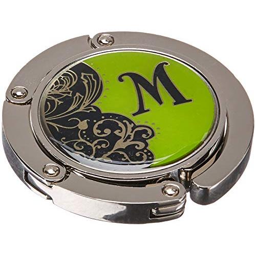 Alexx, Hang em High Purse Hanger 07-212 Monogram M Purse Hanger, Green Alexx, Hang em High Purse Hanger 07-212 Monogram M Purse Hanger, Green