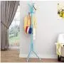 Random Color Clothes Hanger Tree Shaped Hat Coat Rack Decoration