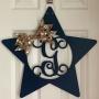 Monogram Star Door Hanger - 4th of July Wreath - 4th of July Door Hanger - American Door Hanger - United States - Patriotic Door Hanger Monogram Star Door Hanger - 4th of July Wreath - 4th of July Door Hanger - American Door Hanger - United States - Patriotic Door Hanger