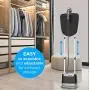 Professional Series Garment Steamer Accessories for Clothes Dual-Pro Iron, 1800 Watt Power and a Large Water Tank, Built-in Ironing Board and Garment Hanger Professional Series Garment Steamer Accessories for Clothes Dual-Pro Iron, 1800 Watt Power and a Large Water Tank, Built-in Ironing Board and Garment Hanger