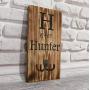 Personalized coat rack - Backpack kids Holder - farmhouse holder - Personalized Name Sign - Kids rack - Bathroom towel hanger - Custom Wood Sign