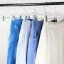 USA Made - Clear Skirt, Pants, and Clothes Hangers, Set of 24 USA Made - Clear Skirt, Pants, and Clothes Hangers, Set of 24