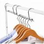 5pcs Plastic Multilayer Windproof Clothes Hanger Organizer Fixed Holder Storage Racks Buckle Hanger Anti-Slip Home Decoration