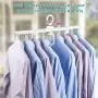 Clothes Hangers Space Saving Hangers Multi-Function Plastic Cascading Hanger Non Slip with Drying Rack Use for Home Wardrobe Dorm Apartment (White) Clothes Hangers Space Saving Hangers Multi-Function Plastic Cascading Hanger Non Slip with Drying Rack Use for Home Wardrobe Dorm Apartment (White)