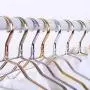 wudidianzi Wire Hangers Stainless Steel Strong Heavy Duty Metal Clothes Hangers Coat Anti-Skid Hanger