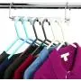SALVATORE Wardrobe Clothes Magic Hanger Hooks Organiser Closet Clothing Organiser Space Saver - Organizing Clothes/Jacket/Shirts/Pants (4pcs)