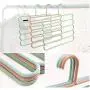 10pcs Random Color 5 Layers Non-Slip Multifunctional Clothes Hangers Pants Storage Hangers Cloth Rack Multilayer Storage Scarf Tie Rack Hanger 10pcs Random Color 5 Layers Non-Slip Multifunctional Clothes Hangers Pants Storage Hangers Cloth Rack Multilayer Storage Scarf Tie Rack Hanger