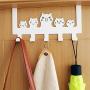 Yvetti Clothes Hangers Stainless Steel Anti-Slip Door Hook Space Saving Trousers Clothes Scarf Hanging Towel Organizer 2#