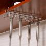 Stainless Steel Kitchen Storage Rack Cupboard Hanging Hook Shelf Dish Hanger Chest Storage shelf Bathroom Organizer Holder