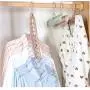 10pcs Random Color Multi-Functional 9 Holes Clothes Hanger Skirt Shirt Coat Drying Hang Rack Wardrobe Storage Organizer Space-Saving Cabide 10pcs Random Color Multi-Functional 9 Holes Clothes Hanger Skirt Shirt Coat Drying Hang Rack Wardrobe Storage Organizer Space-Saving Cabide