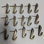 Cucumis Zinc Alloys That Do Not Need Accessories Push Pin Hanger 15Pcs