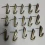 Cucumis Zinc Alloys That Do Not Need Accessories Push Pin Hanger 15Pcs