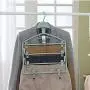 HJYPYJ Magic Hanger,No Trace PP Folding Hanger,Rotate Telescopic Trouser Hangers,for Balcony/Wardrobe Durable/Blue / 1 pcs