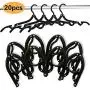 mengwoha 20 pcs Travel Hangers Folding Hangers Portable Folding Hangers Travel Acccessories Foldable Hangers Collapsible Clothes Hangers Space Saving for Clothes (20 pcs with 12 Clips) mengwoha 20 pcs Travel Hangers Folding Hangers Portable Folding Hangers Travel Acccessories Foldable Hangers Collapsible Clothes Hangers Space Saving for Clothes (20 pcs with 12 Clips)