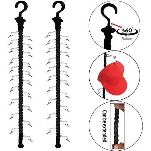 2 pack, Multi-Purpose Magic Hangers Space Saving Clothes Hangers Organizer Smart Closet Space Saver with 40 Sturdy stainless steel Clips for Your Toys, Hats, Cap, Scarves, Gloves, Towel, Jewelry, etc. 2 pack, Multi-Purpose Magic Hangers Space Saving Clothes Hangers Organizer Smart Closet Space Saver with 40 Sturdy stainless steel Clips for Your Toys, Hats, Cap, Scarves, Gloves, Towel, Jewelry, etc.