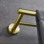 Hoooh Double Bath Towel Bar 36-Inch Stainless Steel Hand Towel Rack for Bathroom Wall Mount Brushed Gold, A102L90-BG