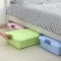 Under-Bed Storage Underbed Storage Bag Boxes Underbed Storage Boxes with Wheels with Clips Plastic Storage Boxes Clothes Quilt Storage Boxes Toy Clothing Storage Boxes ZHAOYONGLI