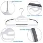 Cocoarm Suit Hangers Space Saving Anti-Slip Clothes Hanger Multifunctional Wardrobe Garment Drying Hangers - 40 Pack for Bedroom Closet Cocoarm Suit Hangers Space Saving Anti-Slip Clothes Hanger Multifunctional Wardrobe Garment Drying Hangers - 40 Pack for Bedroom Closet