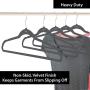 Wonder Hanger Max Velvet Hanger Combo, 5 Hanging Closet Organizers w/ 25 Velvet Hangers - Grey