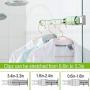 VISECO Drying Racks for Laundry,Wall Drying Rack,Creative Multifunctional Balcony Travel Portable Storage Hook Hanger Window Sill Drying Clothes Racks