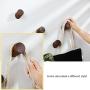 Anjuer Natural Wooden Wall Coat Hooks Hat Hanger Towel Rack Home Vintage Single Organizer Hangers, Handmade Craft Black Walnut 3 pcs Anjuer Natural Wooden Wall Coat Hooks Hat Hanger Towel Rack Home Vintage Single Organizer Hangers, Handmade Craft Black Walnut 3 pcs