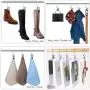 Boot Hanger Clips, Portable Hanging Pins, Laundry Hook Hanging Clothes Portable for Home and Travel Utility Hooks (10 Pack Boot Hanger + 5 Pack S Shaped Hooks) Boot Hanger Clips, Portable Hanging Pins, Laundry Hook Hanging Clothes Portable for Home and Travel Utility Hooks (10 Pack Boot Hanger + 5 Pack S Shaped Hooks)
