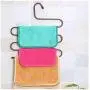DNJKSA Metal Clothes Hanger 5 Tiers Hanger for Clothes Saves Space Clothes Storage Hanging Hanger for Pants Belt Tie Adult(2 Pieces/Lot)(Random Color) DNJKSA Metal Clothes Hanger 5 Tiers Hanger for Clothes Saves Space Clothes Storage Hanging Hanger for Pants Belt Tie Adult(2 Pieces/Lot)(Random Color)