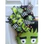 Frankies Girl Halloween Door Hanger