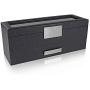 Glenor Co Watch Boxes with Valet Drawer for Men - 6 Slot Luxury Watch Case Display Organizer, Carbon Fiber Design -Metal Buckle for Mens Jewelry Watches, Mens Storage Holder Boxes has a Large Glass Top Glenor Co Watch Boxes with Valet Drawer for Men - 6 Slot Luxury Watch Case Display Organizer, Carbon Fiber Design -Metal Buckle for Mens Jewelry Watches, Mens Storage Holder Boxes has a Large Glass Top