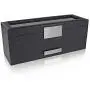 Glenor Co Watch Boxes with Valet Drawer for Men - 6 Slot Luxury Watch Case Display Organizer, Carbon Fiber Design -Metal Buckle for Mens Jewelry Watches, Mens Storage Holder Boxes has a Large Glass Top