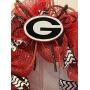Georgia Bulldog Wreath Red Deco Mesh - FREE SHIPPING - WREATH HANGER INCLUDED