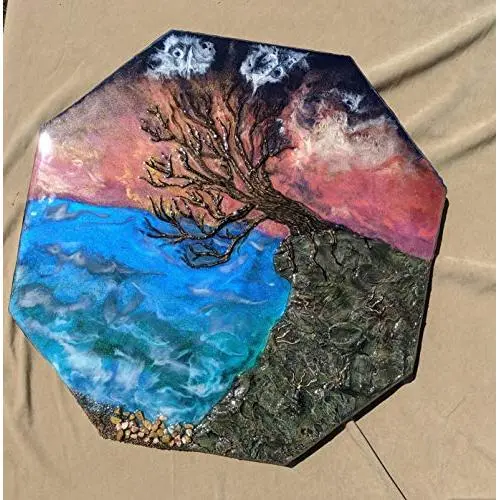Cliff Hanger Resin Art Wall Hanging