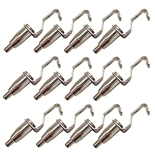 12pcs Move Activity Hooks Adjusted Wire Rope Gallery Exhibition Hall Professional Art Gallery Display Hanger System Accessories