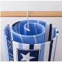 Spiral Hanger Cloth Bed Sheet Blanket Hook Closet Hanger Circle Clothes Hanger Clothes Drying Racks Home Accessories Supplies 2pcs