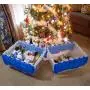 Akro-Mils 98486CLDBL 12-Gallon Plastic Storage KeepBox with Attached Lid, 21-1/2" by 15" by 12-1/2", Semi Clear, Pallet of 48