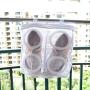 Net Wash Washing Bag Laundry Hanging Organizer Cleaning Zip Closure, Hanging Laundry Bag - Laundry Wash Net Bags, Laundry Wash Bag, Wash Cloth Hanger, Shoe Wash, Cute Laundry Bag