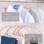 Premium Velvet Hangers (Pack of 50) Heavyduty-Non Slip No Shoulder Bump Suit Hangers-Copper/Rose Gold Hooks,Space Saving Clothes Hangers,Rounded Hangers for Coat,Sweater,Jackets,Pants(Blush Pink) Premium Velvet Hangers (Pack of 50) Heavyduty-Non Slip No Shoulder Bump Suit Hangers-Copper/Rose Gold Hooks,Space Saving Clothes Hangers,Rounded Hangers for Coat,Sweater,Jackets,Pants(Blush Pink)