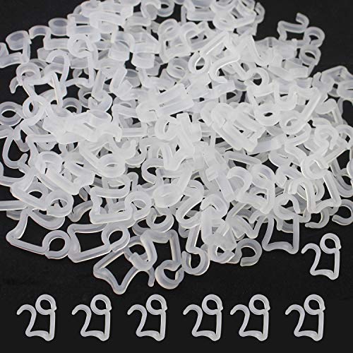 WeiMeet 120 Pieces Christmas Light Clips Gutter Outside String Lights Hang Hooks