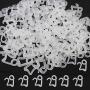 WeiMeet 120 Pieces Christmas Light Clips Gutter Outside String Lights Hang Hooks