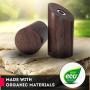 Wall Hooks - Natural Wood Coat Hooks Wall Mounted (Pack of 4pcs) - Wall Coat Rack Hat Hooks Robe Hook Entryway Wall Hangers Heavy Duty Hooks for Hanging Towels